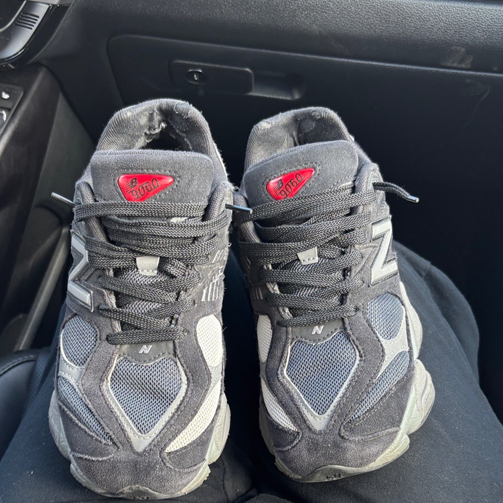 New Balance 9060 Black and Gray Sneakers